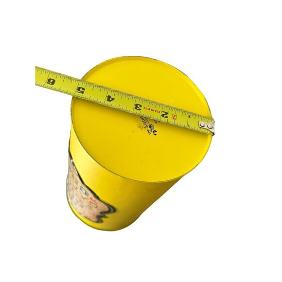 Silvestri Demdaco 2011 Katie Daisy Collection Painted Metal Cone Waste Basket 12 - Picture 9 of 9